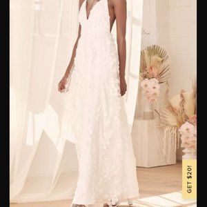 Lulu's Embroidered Floral Dress